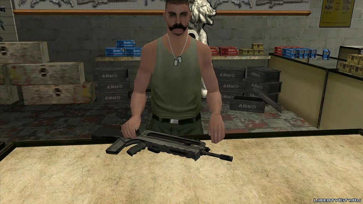 FAMAS F1 [低质量] / GTA San Andreas