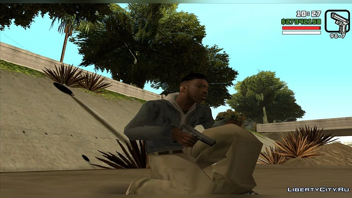 Manhunt Glock [SA styled] / GTA San Andreas