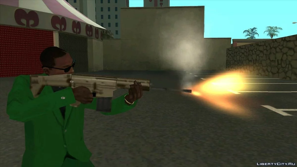 FN SCAR-H [LQ] / GTA San Andreas