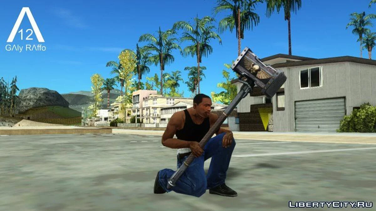 Donnerhammer aus dem Spiel War Hammer 40K / GTA San Andreas
