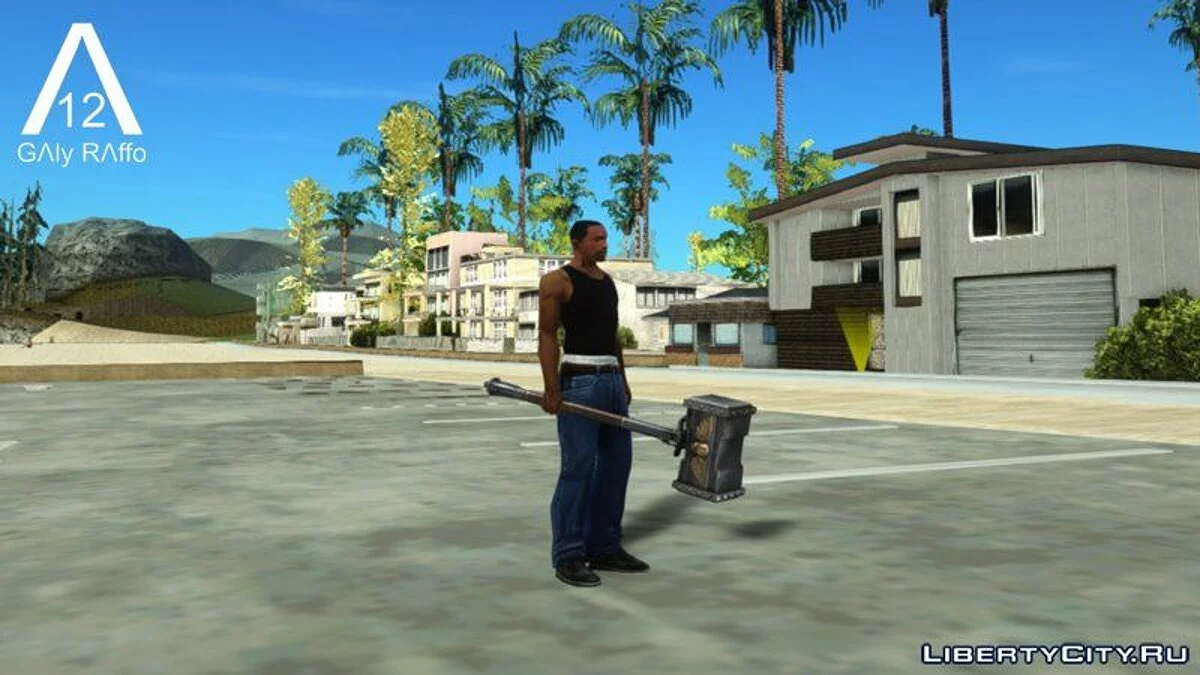 Donnerhammer aus dem Spiel War Hammer 40K / GTA San Andreas