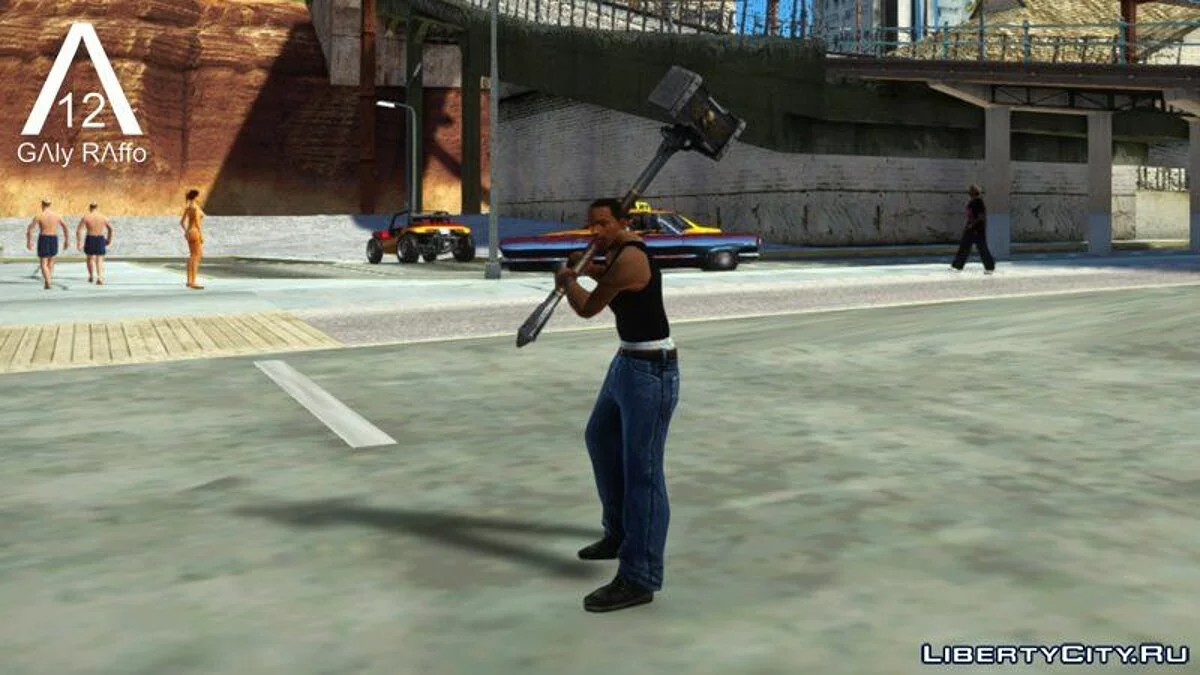 Donnerhammer aus dem Spiel War Hammer 40K / GTA San Andreas
