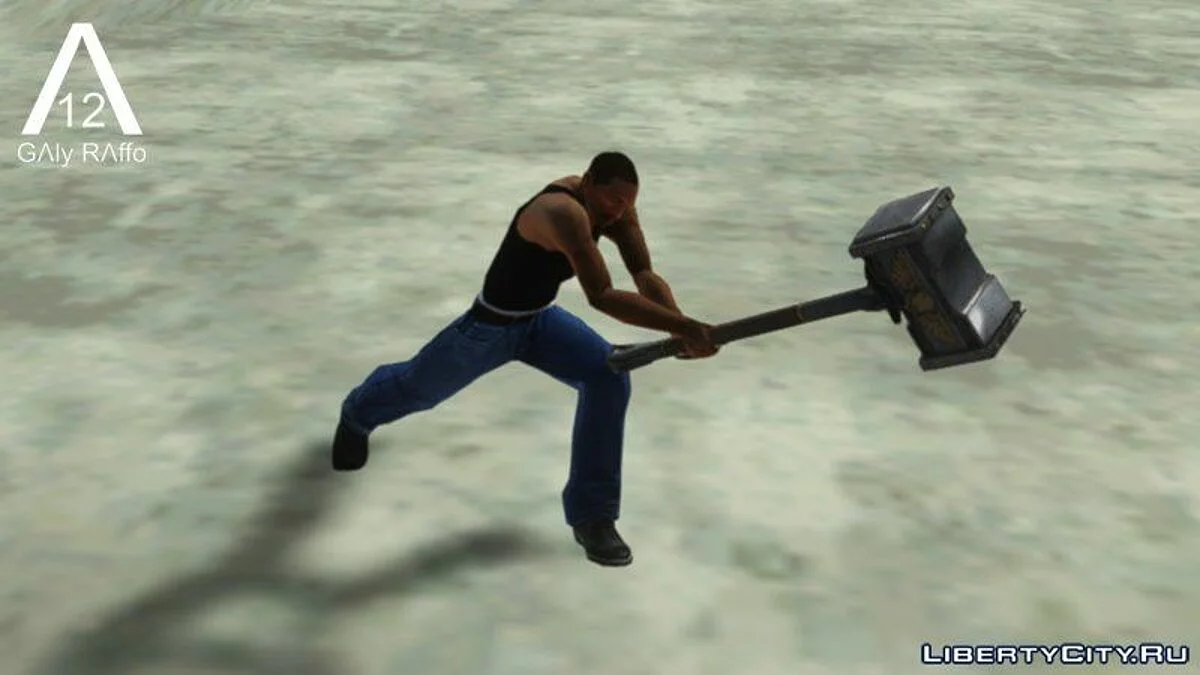 Donnerhammer aus dem Spiel War Hammer 40K / GTA San Andreas