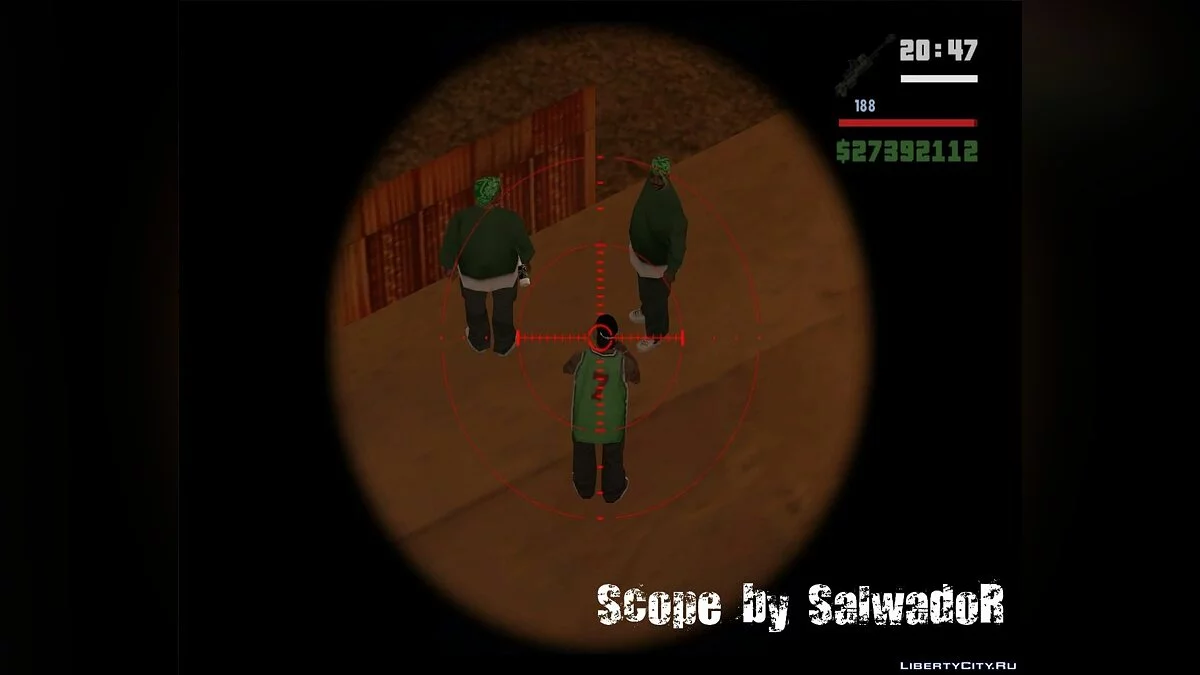 Fuzil de Grande Calibre de Resident Evil 6 / GTA San Andreas
