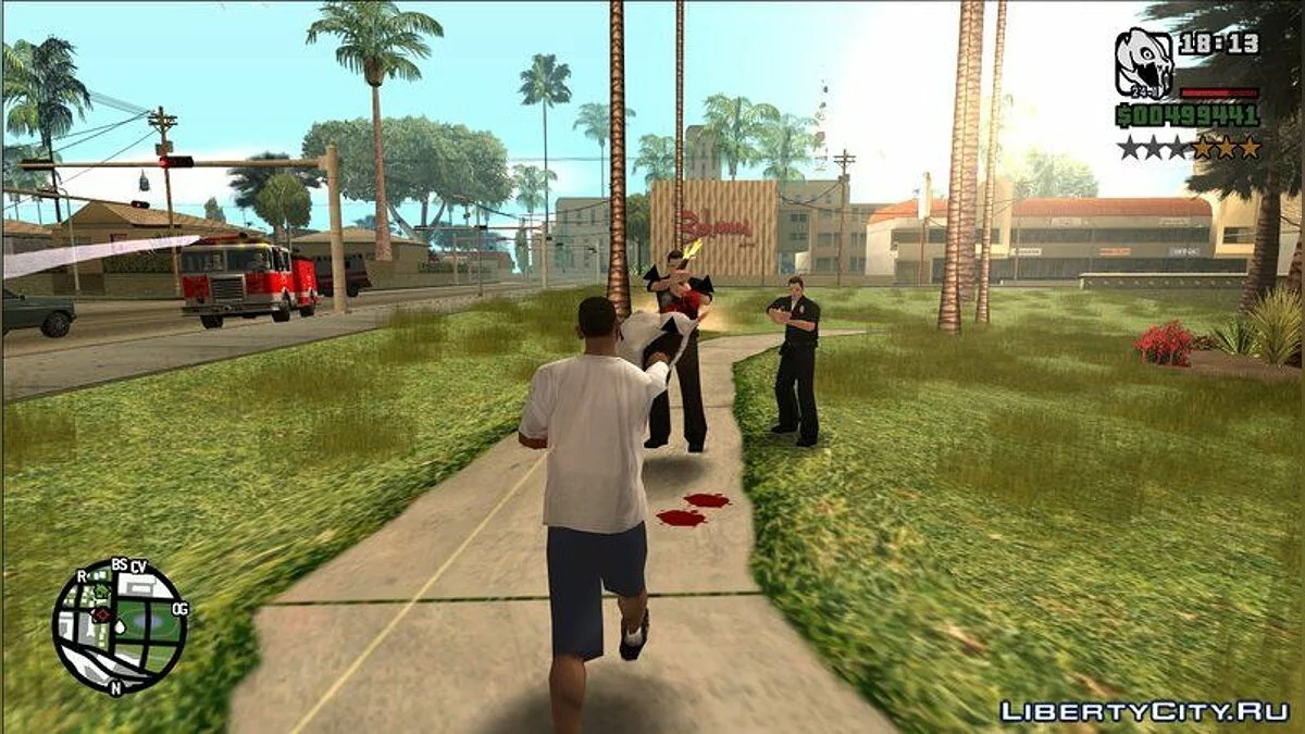 Gaster Blaster para PC e PS2 / GTA San Andreas