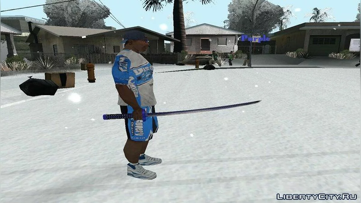 Різнокольорові катани / GTA San Andreas