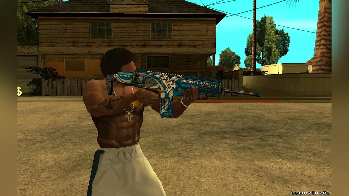 Blue Typhoon ARX 160 з гри SFPH Playpark / GTA San Andreas