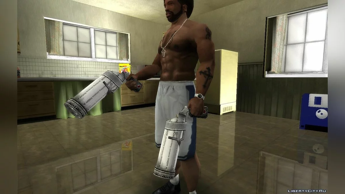 Пістолет-бутилка з гри Bully SE / GTA San Andreas