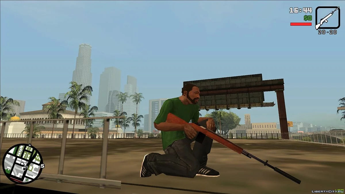 M14 - Silenciado [Estilo SA] / GTA San Andreas