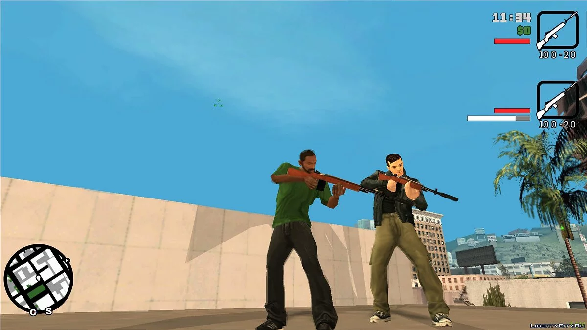 M14 - Silenciado [Estilo SA] / GTA San Andreas