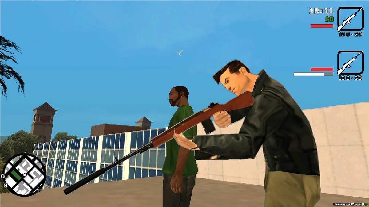 M14 - Silenciado [Estilo SA] / GTA San Andreas