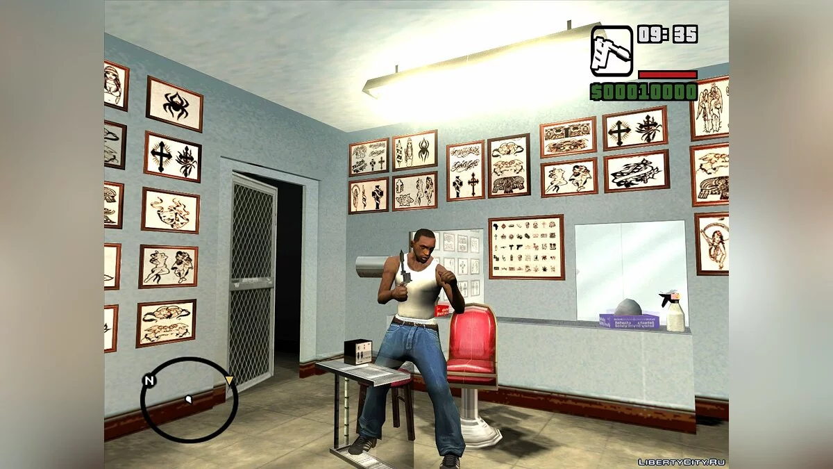 Татуючий апарат / GTA San Andreas