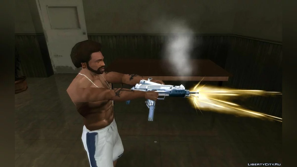 Colección de armas de la versión beta / GTA San Andreas