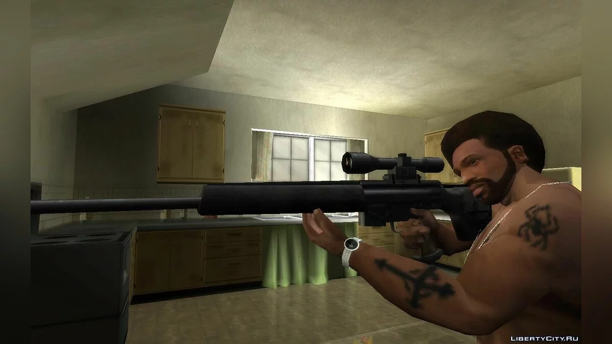 Colección de armas de la versión beta / GTA San Andreas
