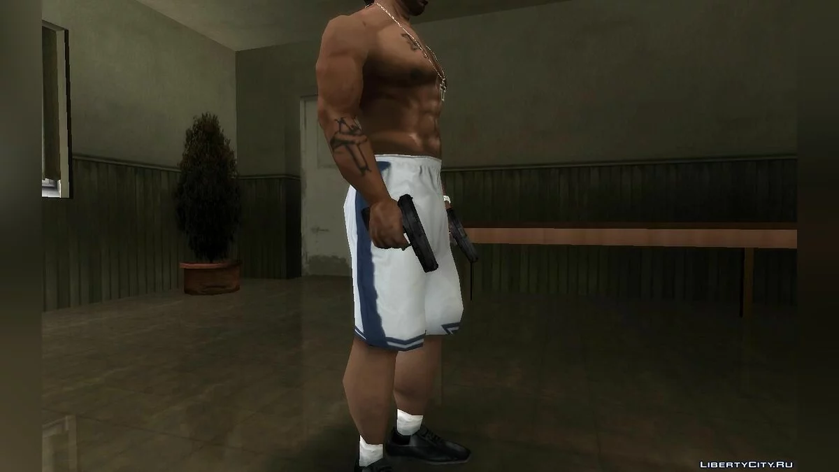 Colección de armas de la versión beta / GTA San Andreas