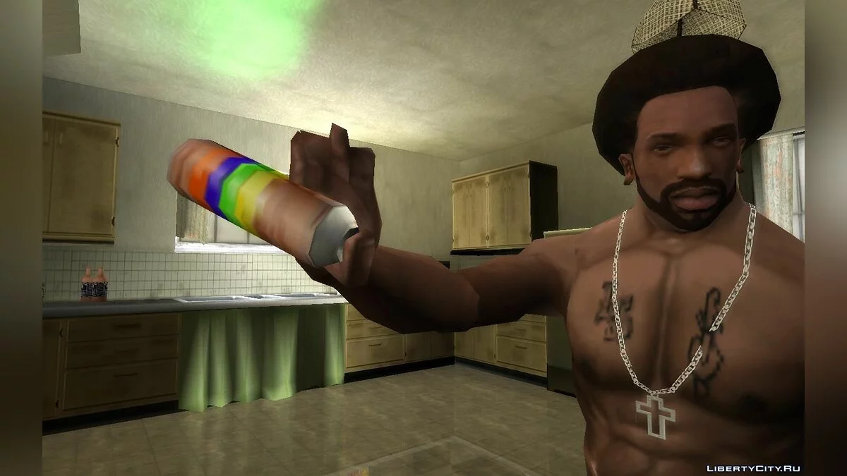 Colección de armas de la versión beta / GTA San Andreas