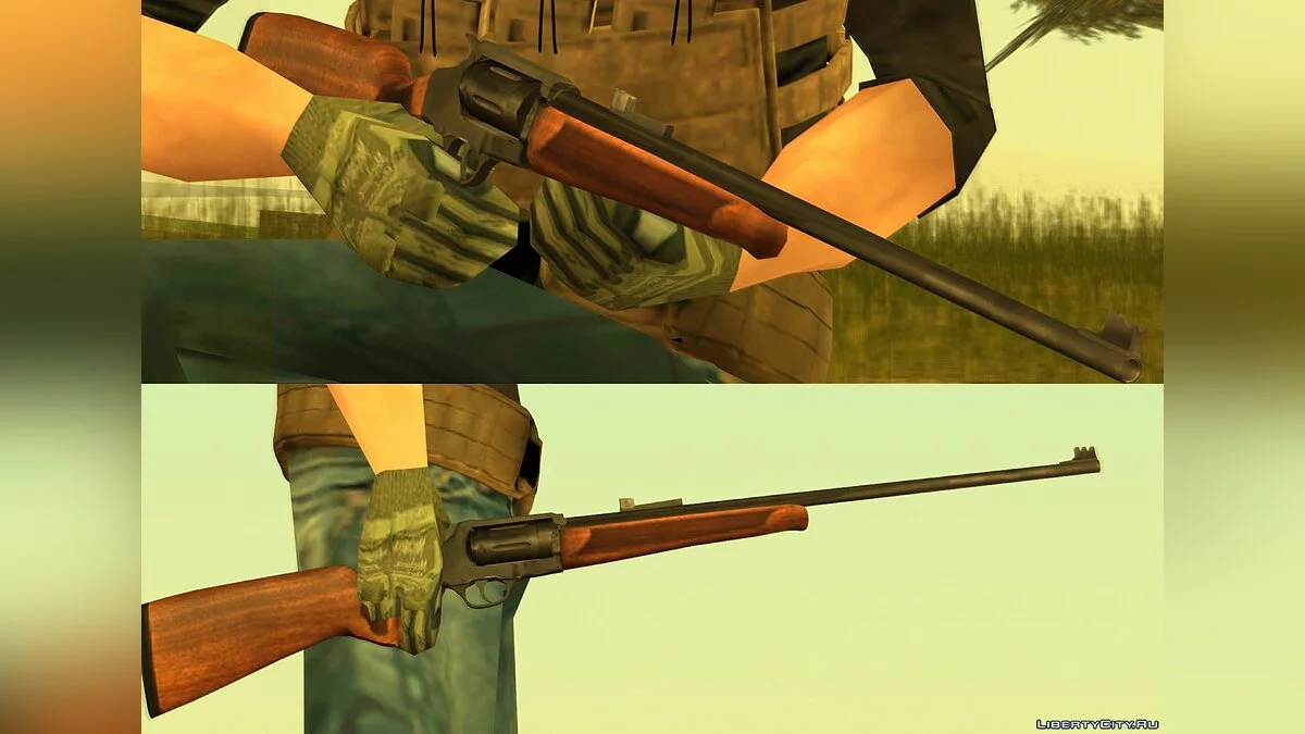 Револьвер Lazer Arms X410 Shot / Стиль SA / GTA San Andreas