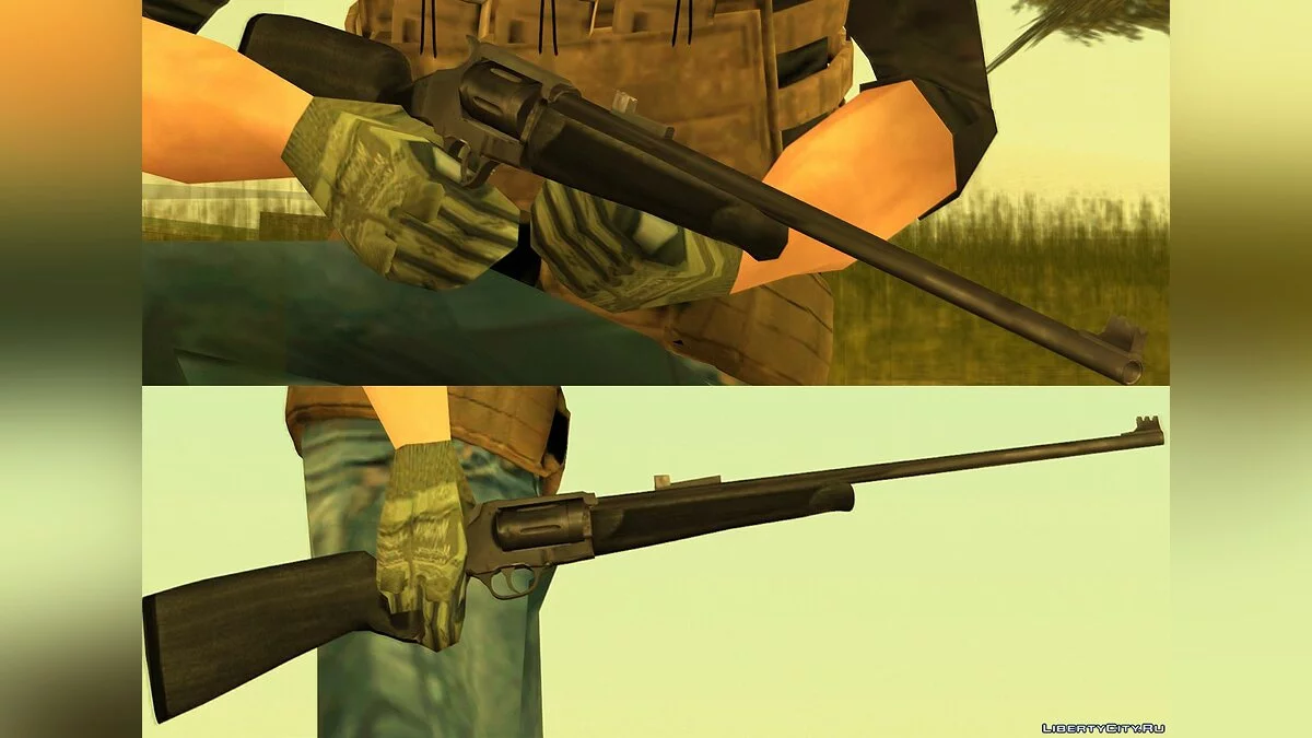 Револьвер Lazer Arms X410 Shot / Стиль SA / GTA San Andreas