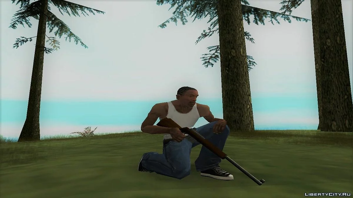 Senapan Pemburu Baru - Gaya Manhunt / GTA San Andreas