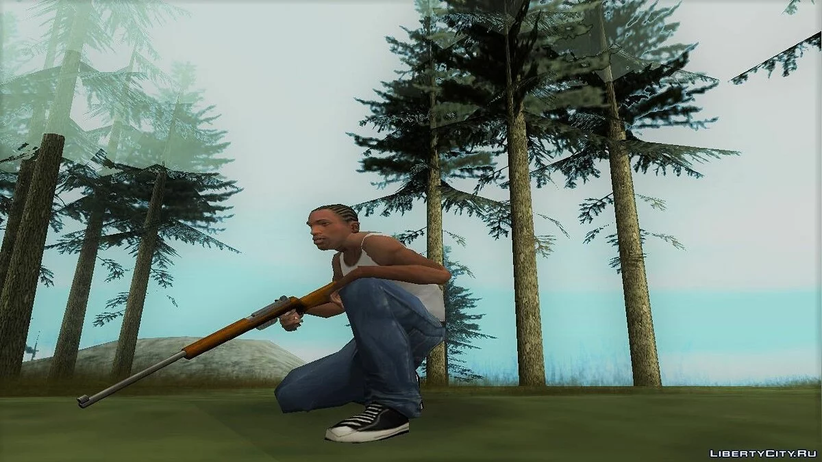 Senapan Pemburu Baru - Gaya Manhunt / GTA San Andreas