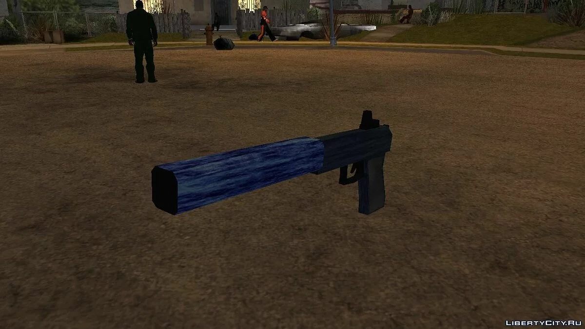 Reskinned USP aus WarFace / GTA San Andreas