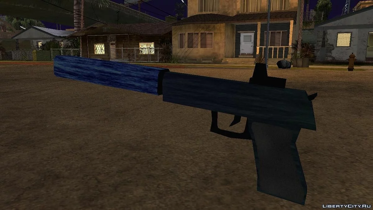 Reskinned USP aus WarFace / GTA San Andreas