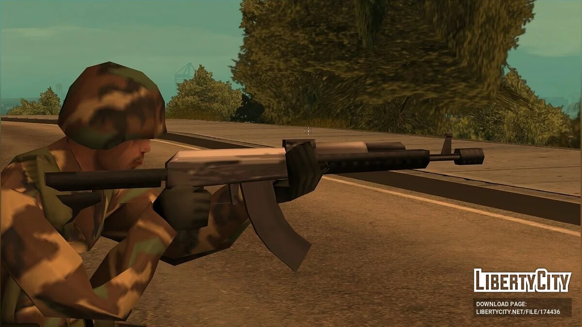 M16A2 та AKM Tactical / GTA San Andreas