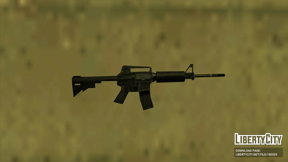Пак Штурмової гвинтівки AR-15 (SA Style) / GTA San Andreas