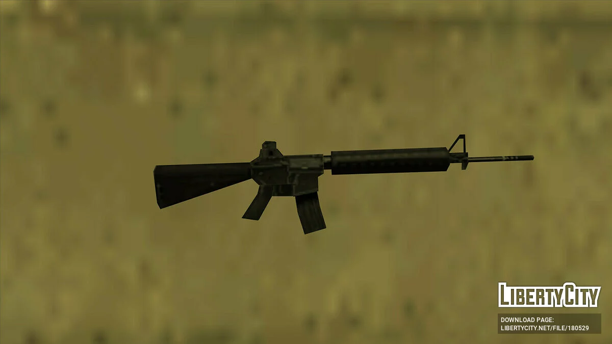 Пак Штурмової гвинтівки AR-15 (SA Style) / GTA San Andreas