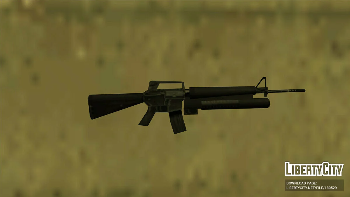 Пак Штурмової гвинтівки AR-15 (SA Style) / GTA San Andreas