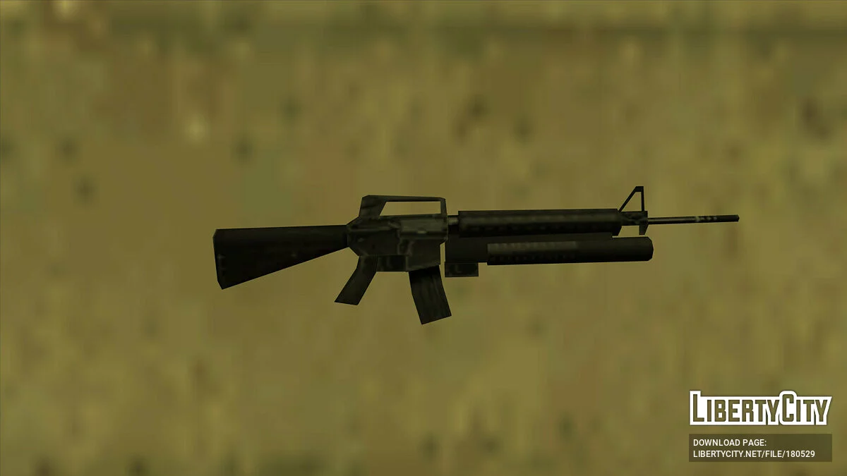 Пак Штурмової гвинтівки AR-15 (SA Style) / GTA San Andreas