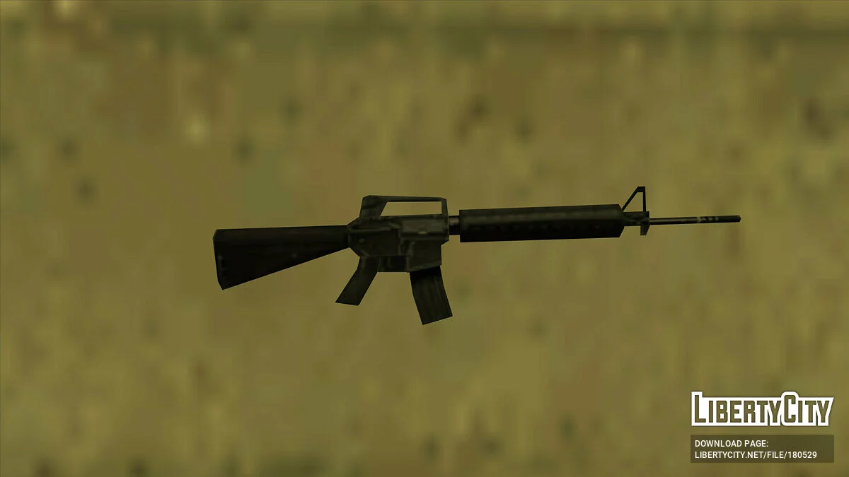 Пак Штурмової гвинтівки AR-15 (SA Style) / GTA San Andreas