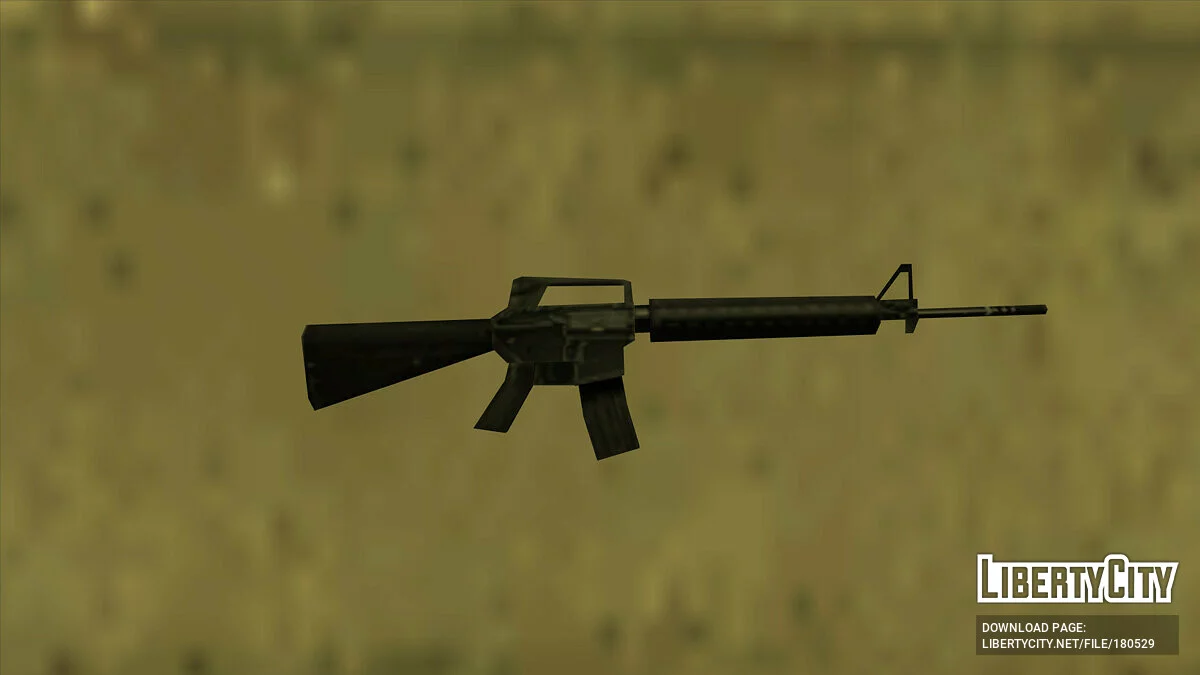 Пак Штурмової гвинтівки AR-15 (SA Style) / GTA San Andreas