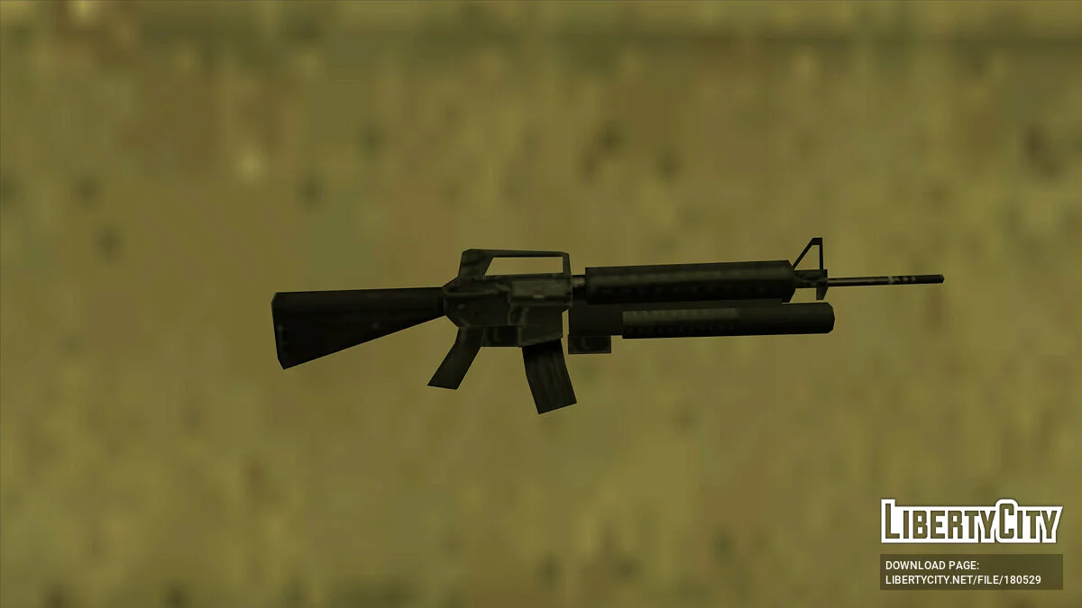 Пак Штурмової гвинтівки AR-15 (SA Style) / GTA San Andreas