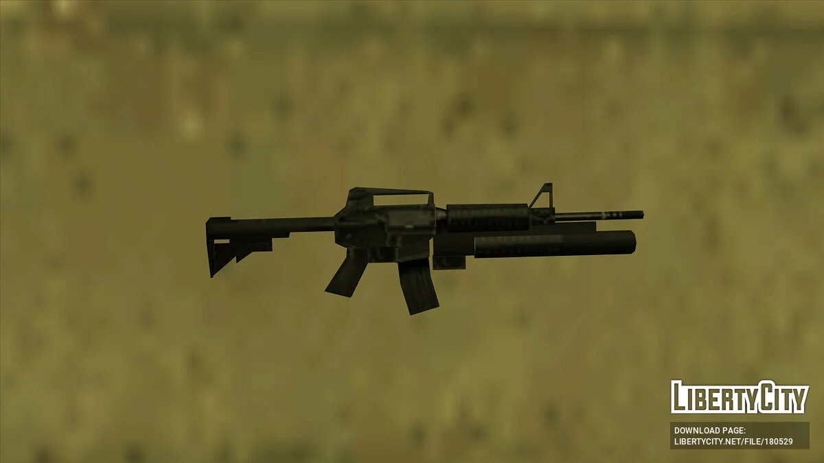 Пак Штурмової гвинтівки AR-15 (SA Style) / GTA San Andreas