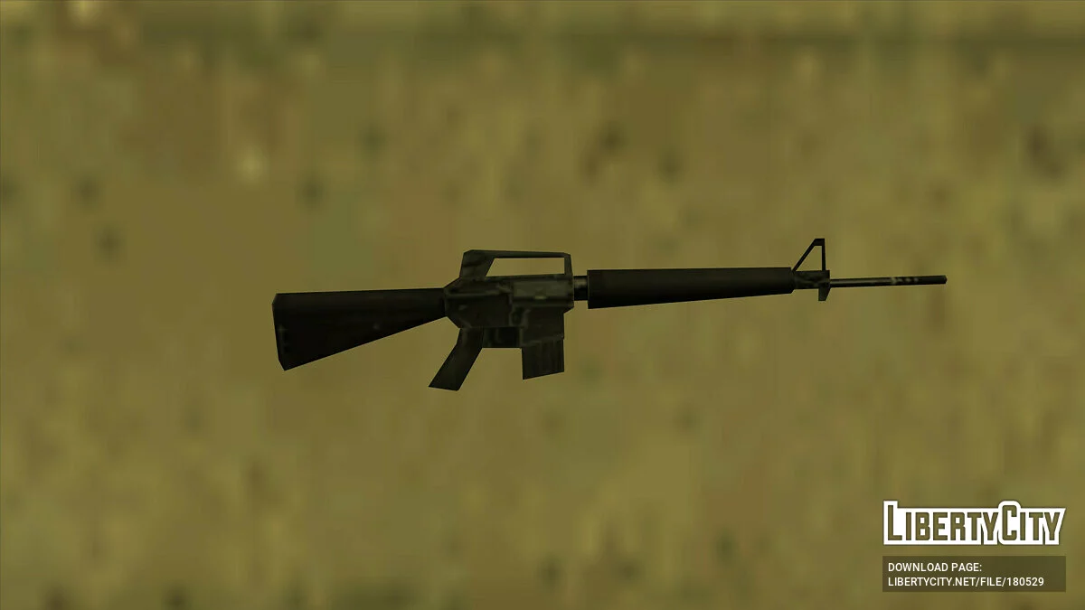 Пак Штурмової гвинтівки AR-15 (SA Style) / GTA San Andreas