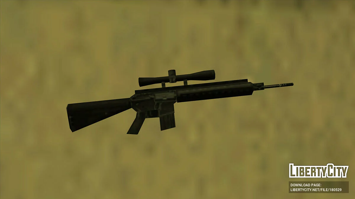 Пак Штурмової гвинтівки AR-15 (SA Style) / GTA San Andreas