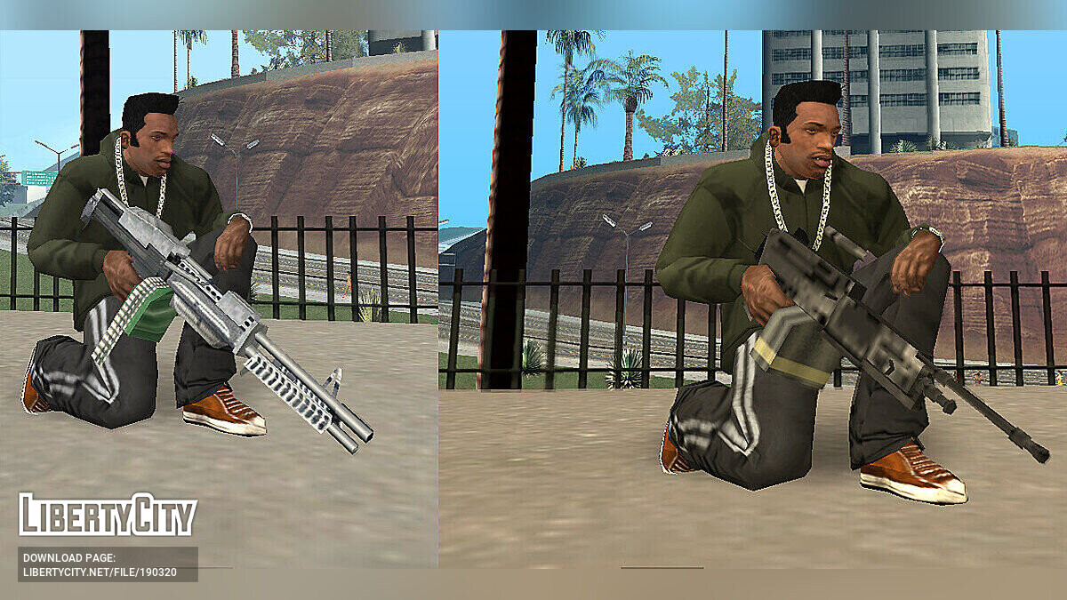 This mod recreates Liberty City Stories in GTA: San Andreas