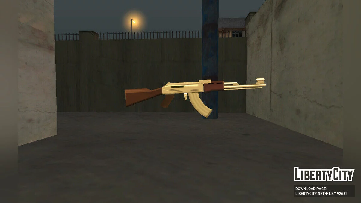 San Andreas Style AK-47 Texture Pack / GTA San Andreas