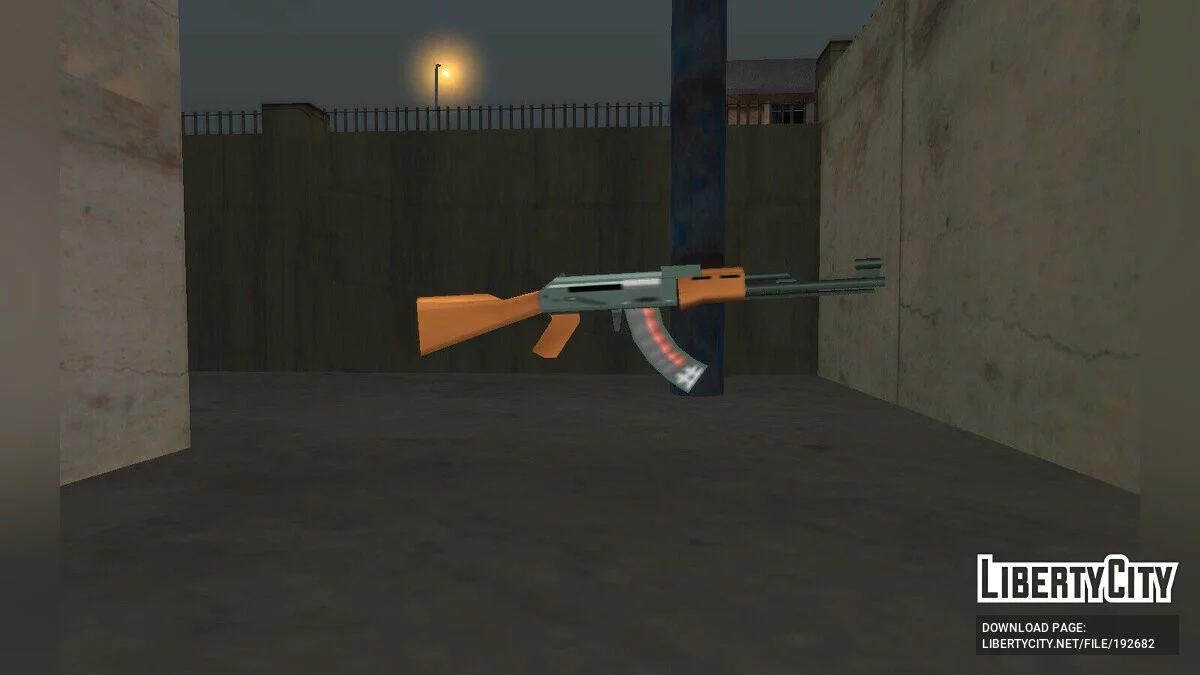 San Andreas Style AK-47 Texture Pack / GTA San Andreas