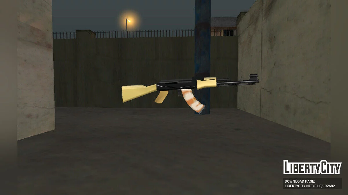 San Andreas Style AK-47 Texture Pack / GTA San Andreas