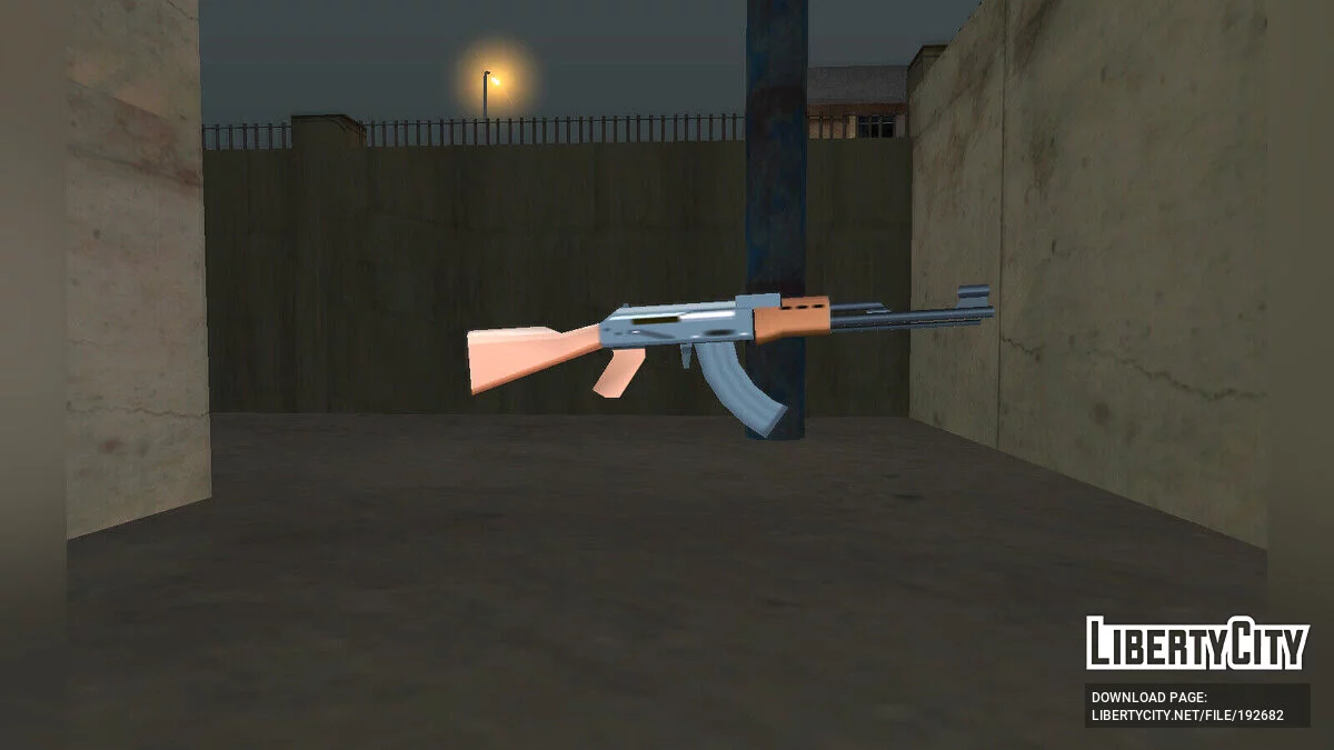 San Andreas Style AK-47 Texture Pack / GTA San Andreas