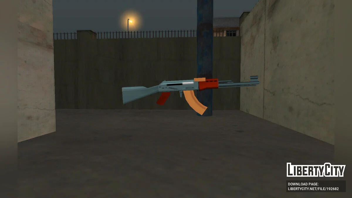 San Andreas Style AK-47 Texture Pack / GTA San Andreas