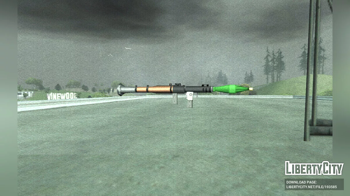 San Andreas Style RocketLauncher Texture Pack / GTA San Andreas