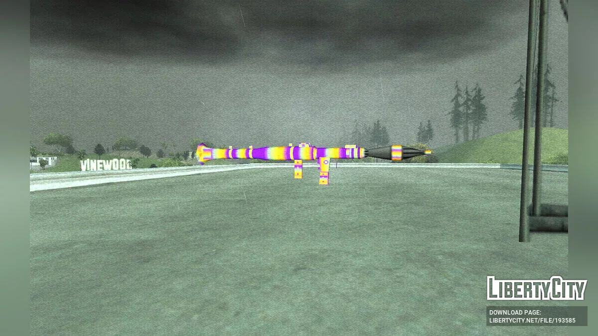 San Andreas Style RocketLauncher Texture Pack / GTA San Andreas
