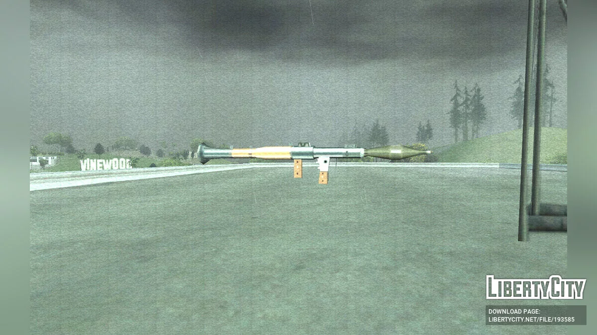 San Andreas Style RocketLauncher Texture Pack / GTA San Andreas