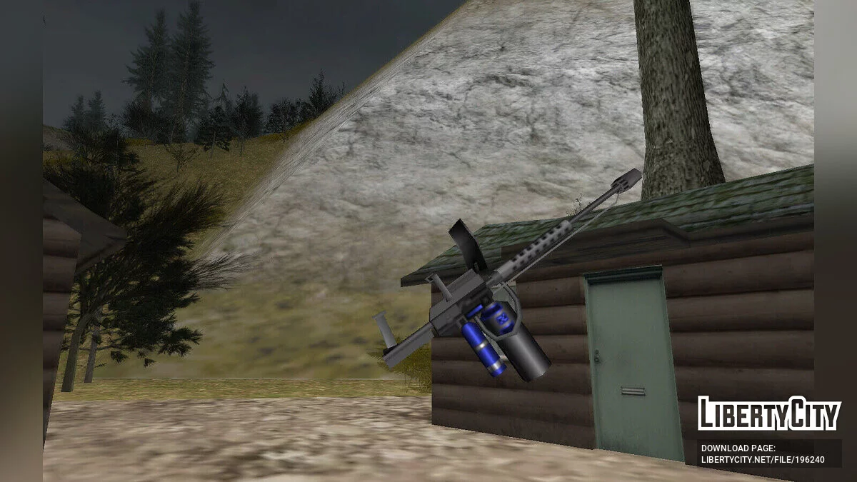 Tekstur Penyembur Api dalam Gaya San Andreas / GTA San Andreas