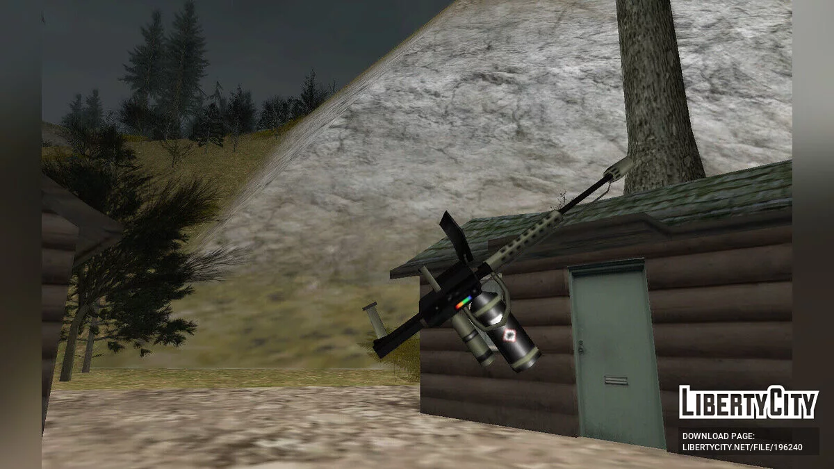 Tekstur Penyembur Api dalam Gaya San Andreas / GTA San Andreas