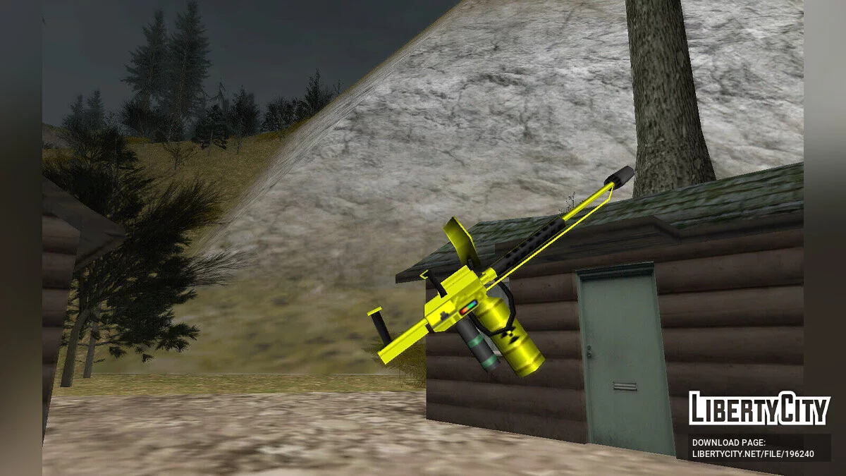 Tekstur Penyembur Api dalam Gaya San Andreas / GTA San Andreas