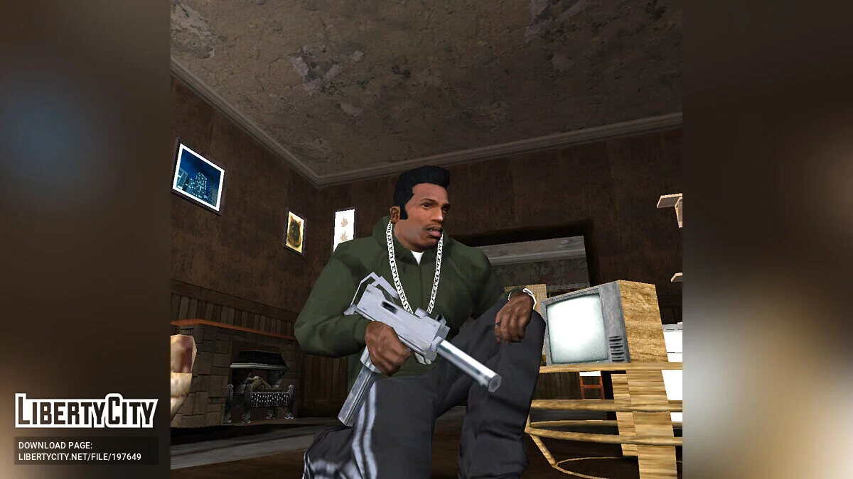 Beta VC Ingram MAC-10 Senyap / GTA San Andreas